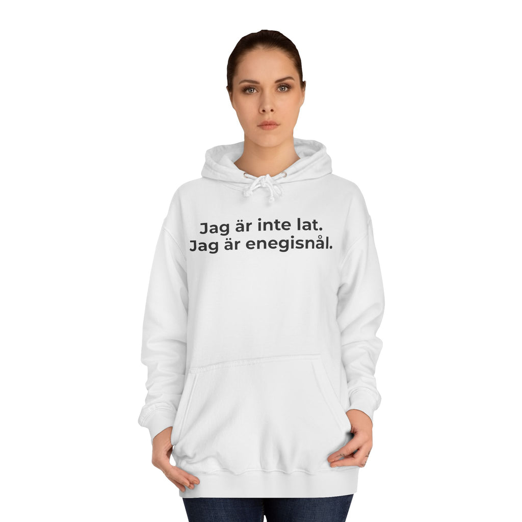 Jag är inte lat. Jag är energisnål