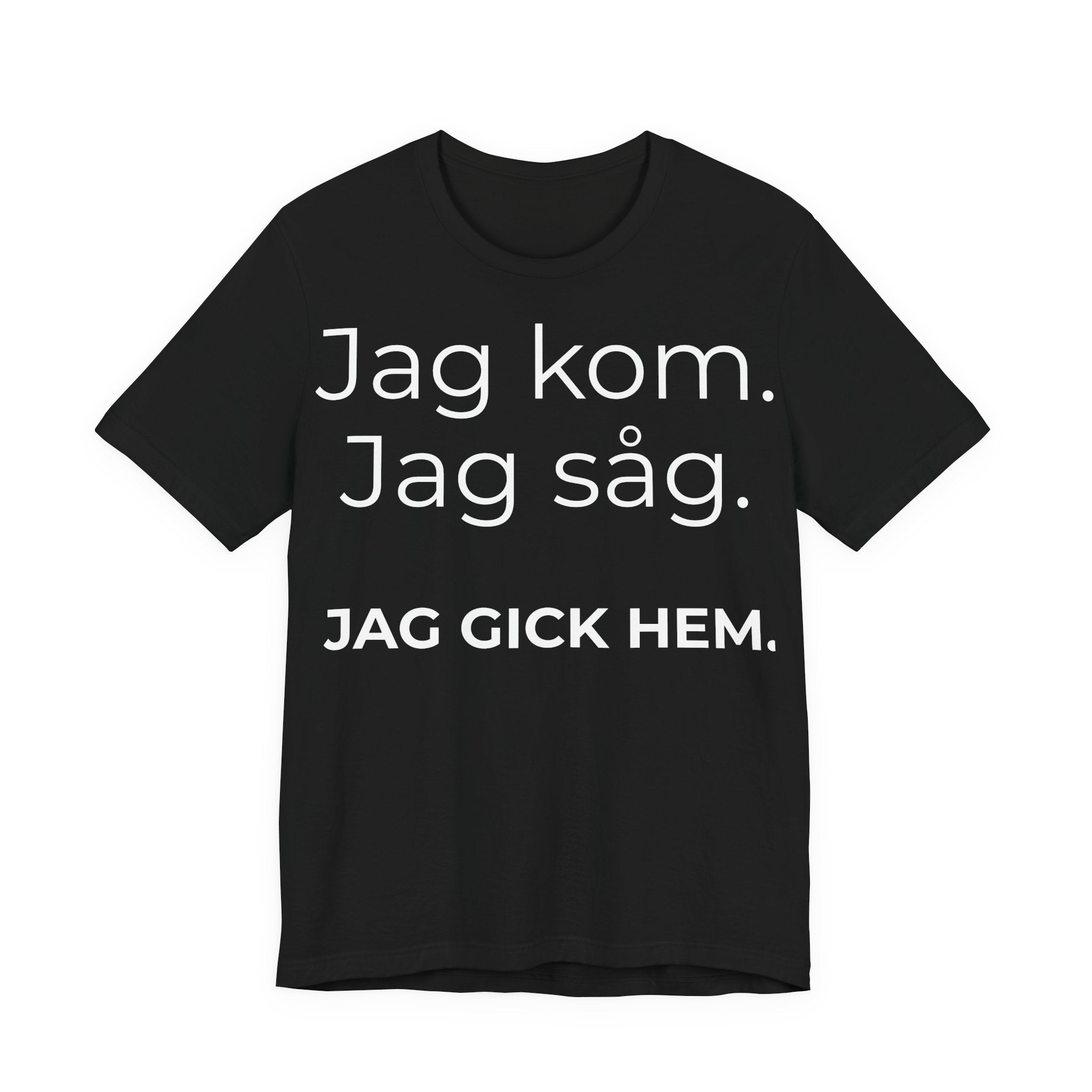 Populär just nu.  Jag kom. Jag såg. Jag gick hem