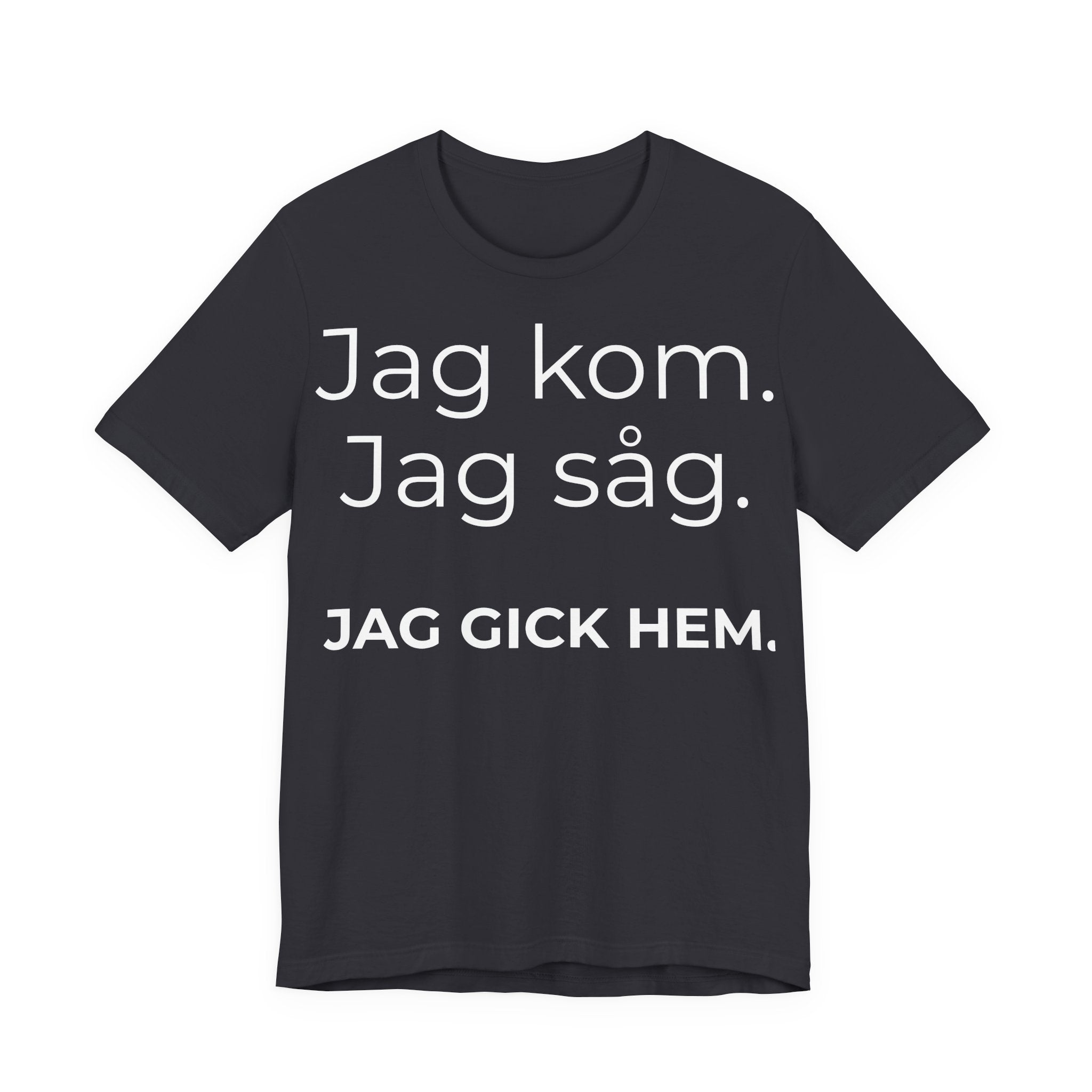 Populär just nu.  Jag kom. Jag såg. Jag gick hem