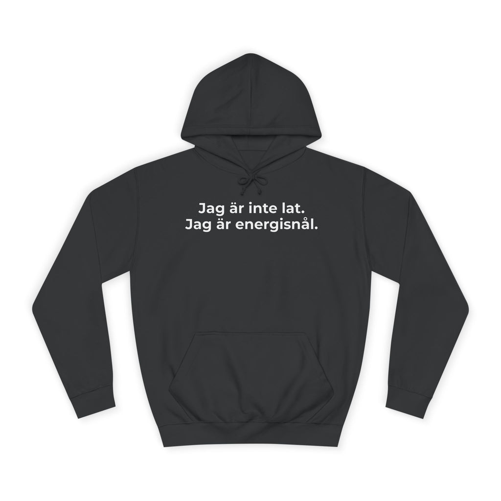 Jag är inte lat. Jag är energisnål