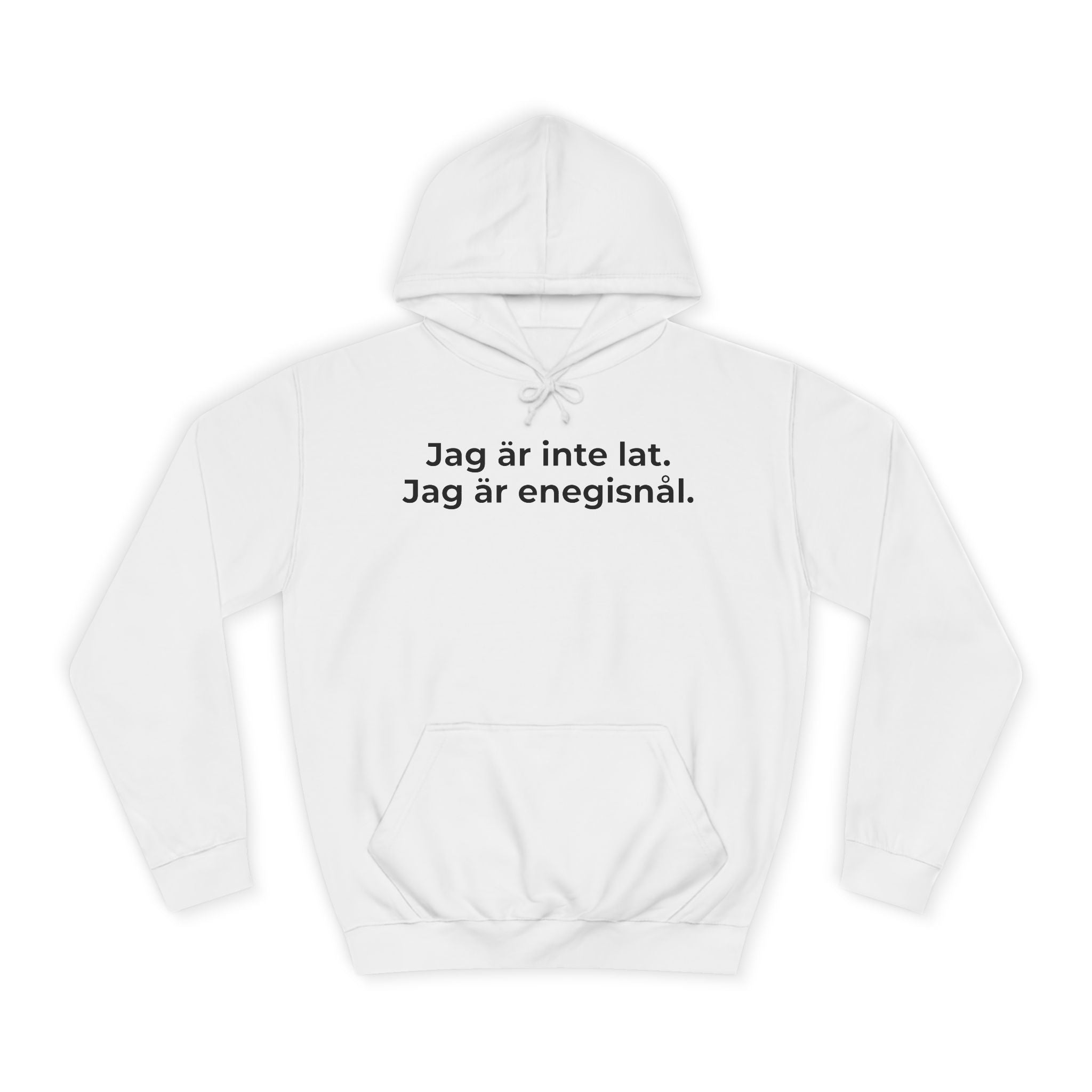 Jag är inte lat. Jag är energisnål