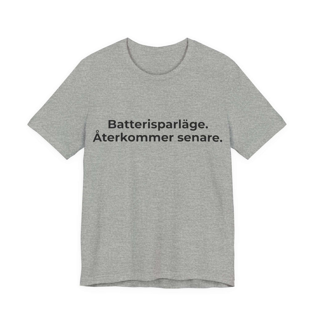 Batterisparläge  – T-shirt