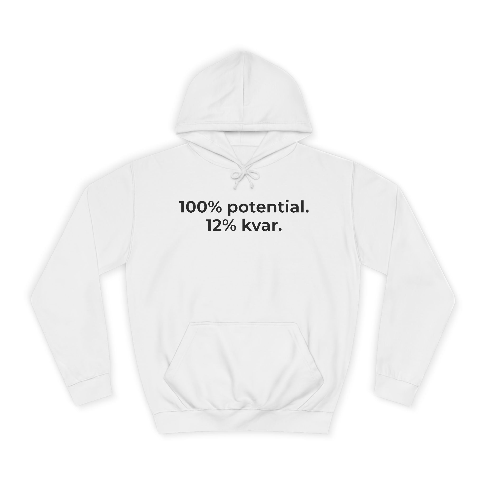 100 % potential. 12 % kvar