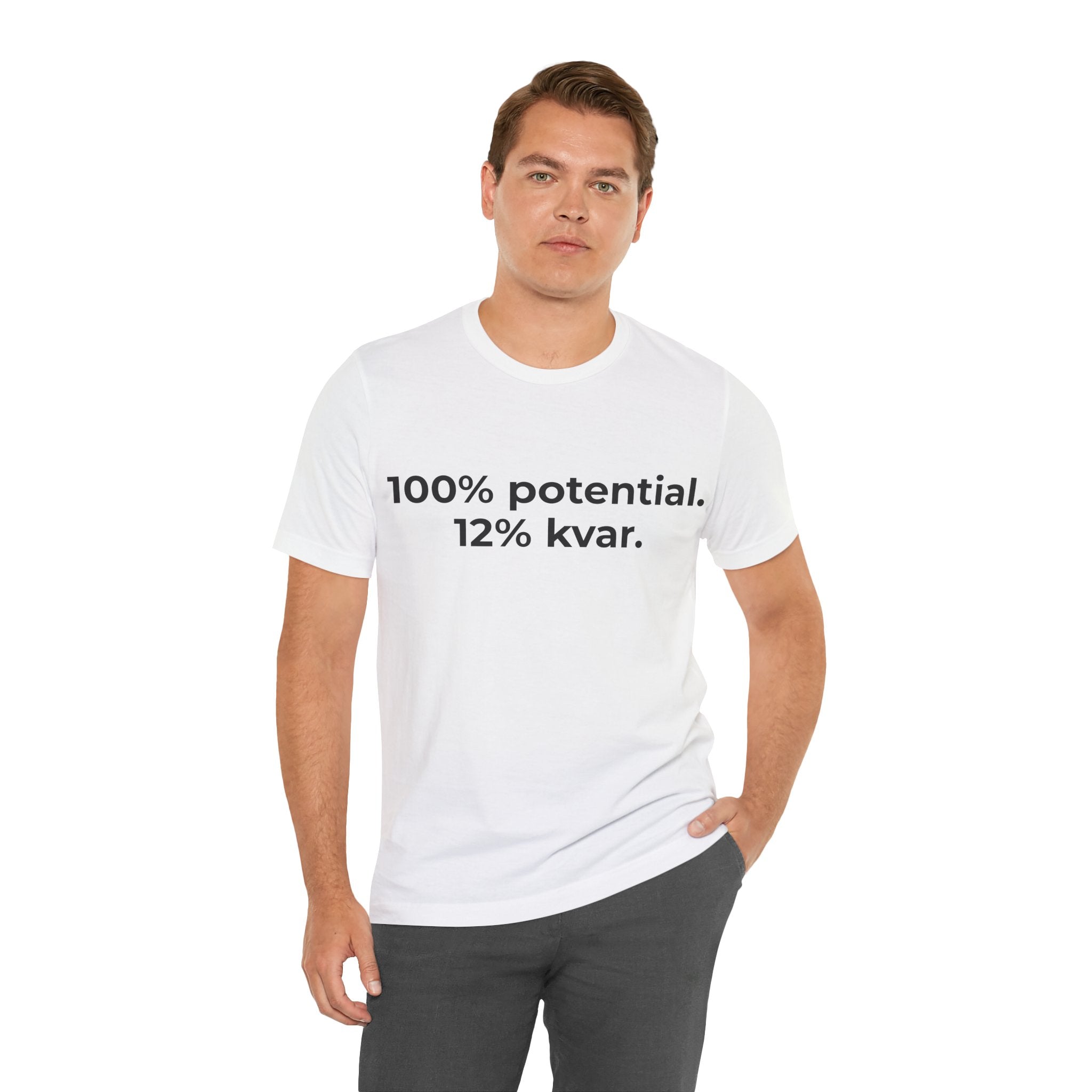 100 % potential. 12 % kvar